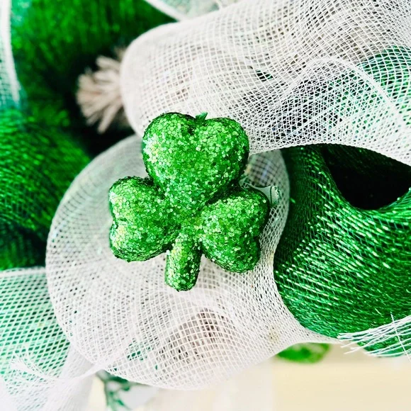 ST PADDY’s DAY is almost here! 29” WREATH quality MATERIAL SAFE FOR INT OR EXT. - Picture 11 of 11